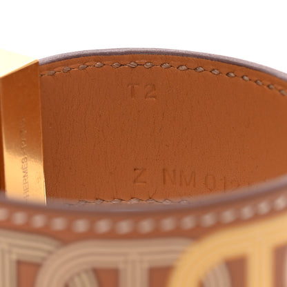 Hermes Swift Collier de Chien CDC 24 Light Circuit Bracelet T2 Gold 4 of 6