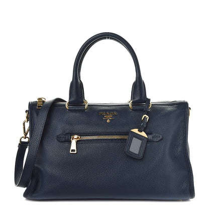 Prada Vitello Daino Bauletto Bleuette 1 of 8