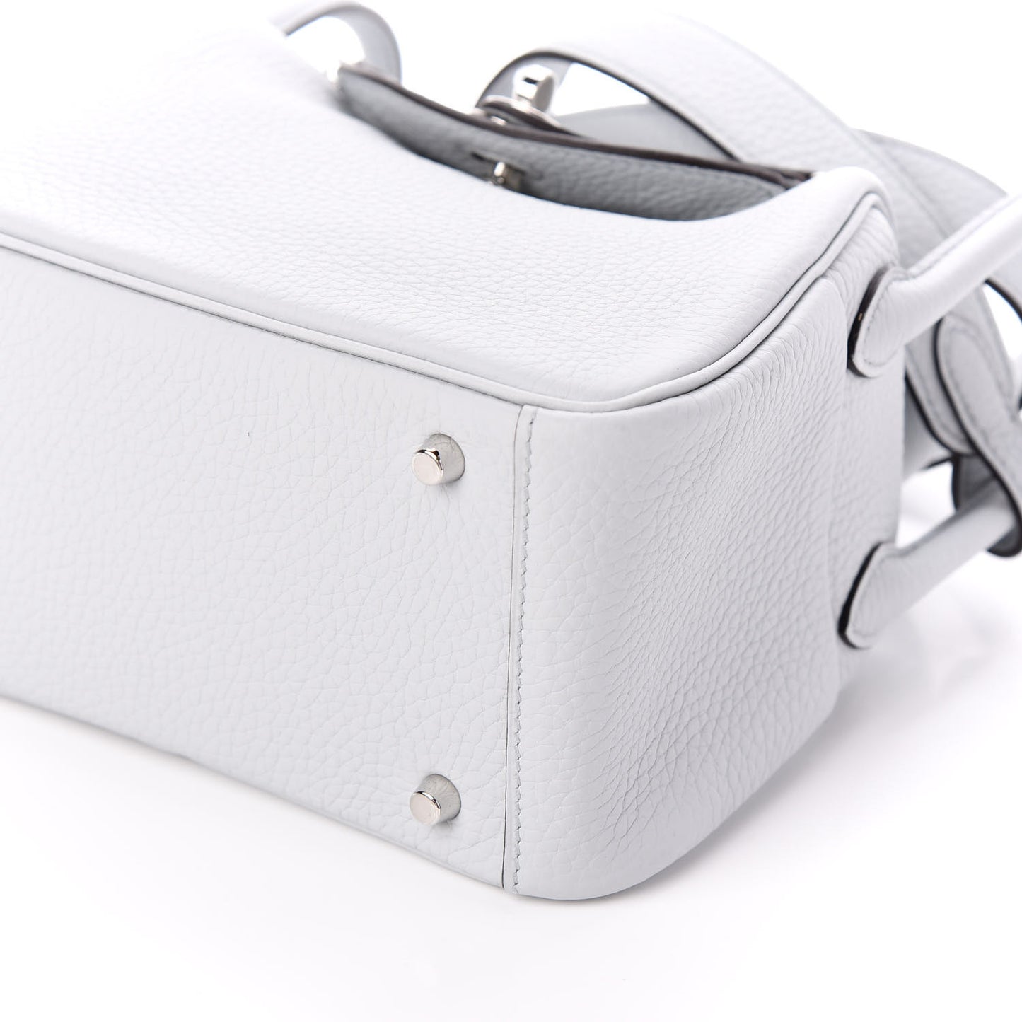 Taurillon Clemence Mini Lindy 20 Bleu Pale