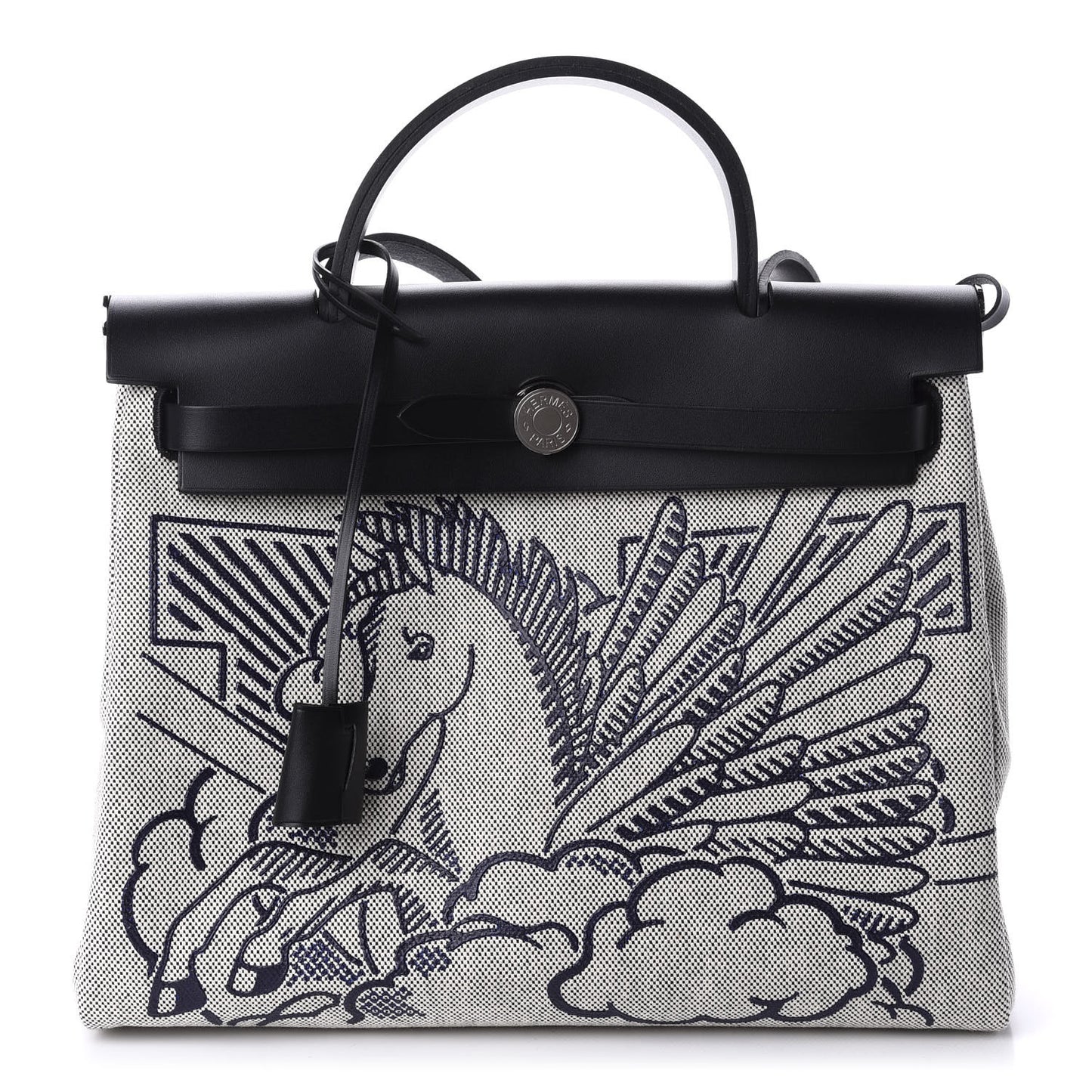 Vache Hunter Toile Pegase Pop Herbag Zip Retourne 31 PM Bleu Indigo