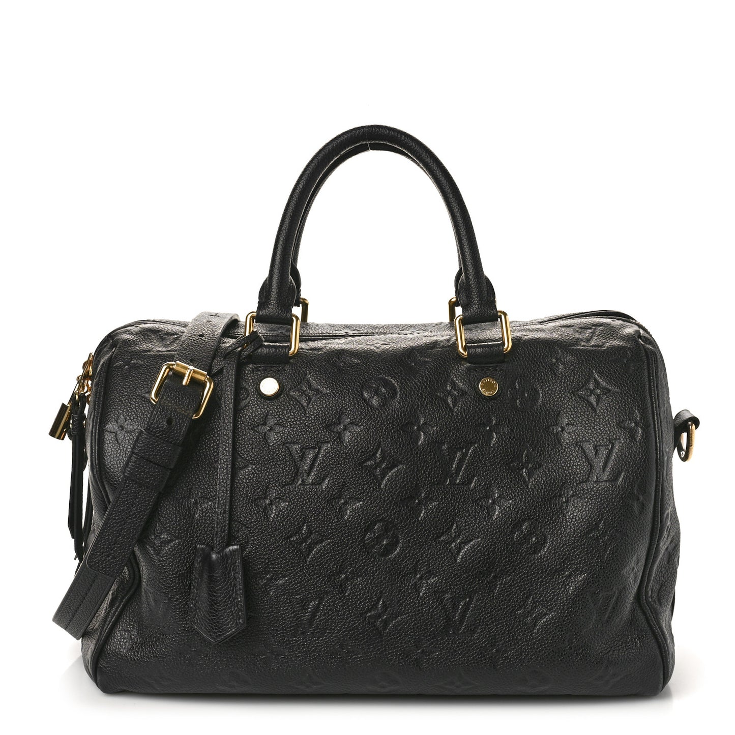 LOUIS VUITTON Empreinte Speedy Bandouliere 30 Black