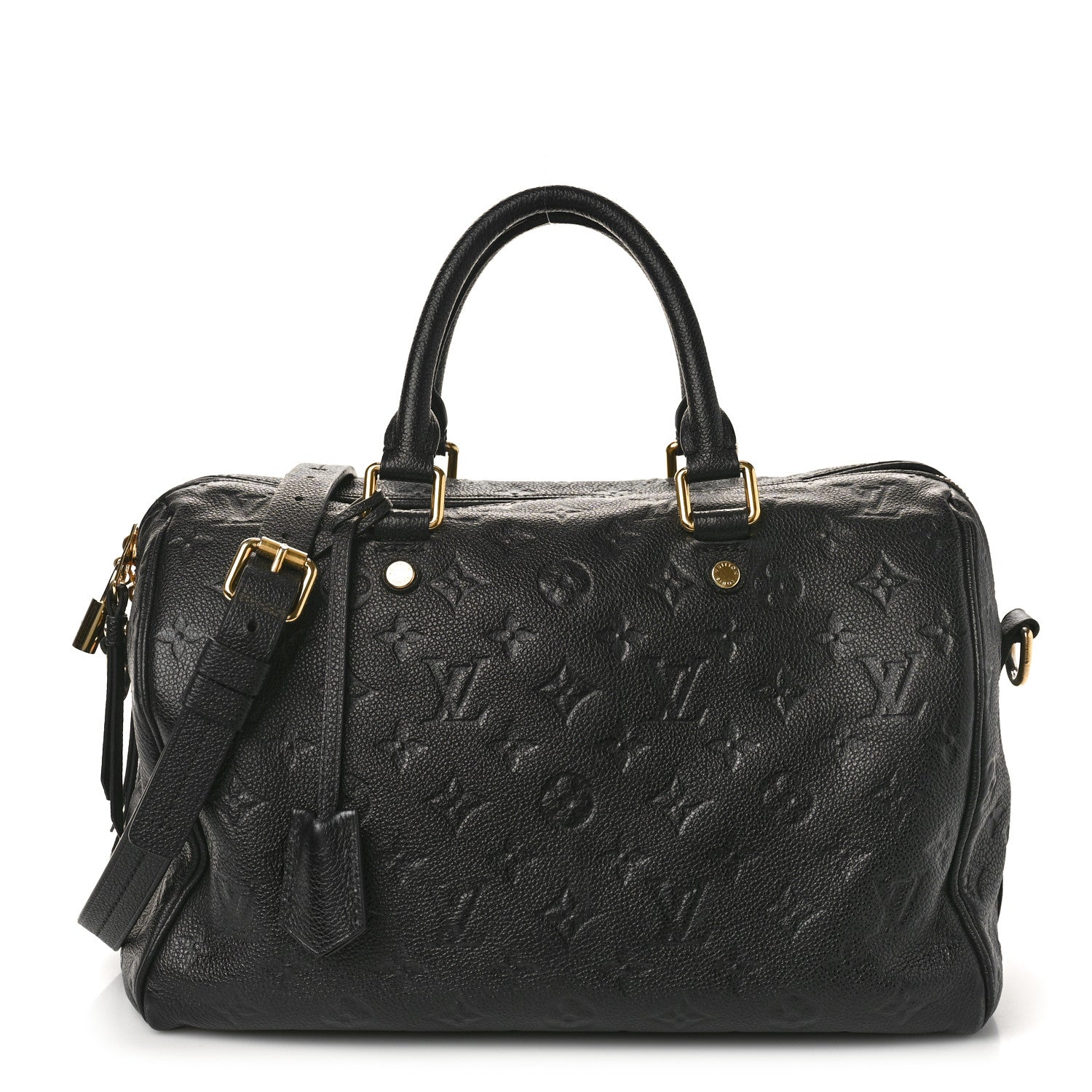 Louis Vuitton LOUIS VUITTON Empreinte Speedy Bandouliere 30 Black 1 of 13