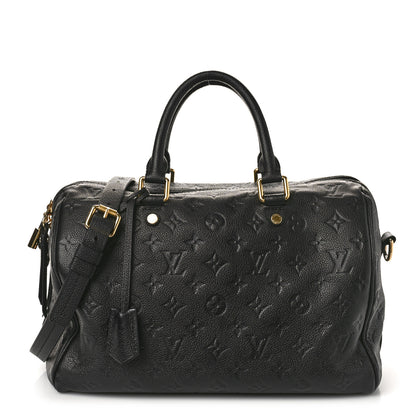 Louis Vuitton LOUIS VUITTON Empreinte Speedy Bandouliere 30 Black 1 of 13