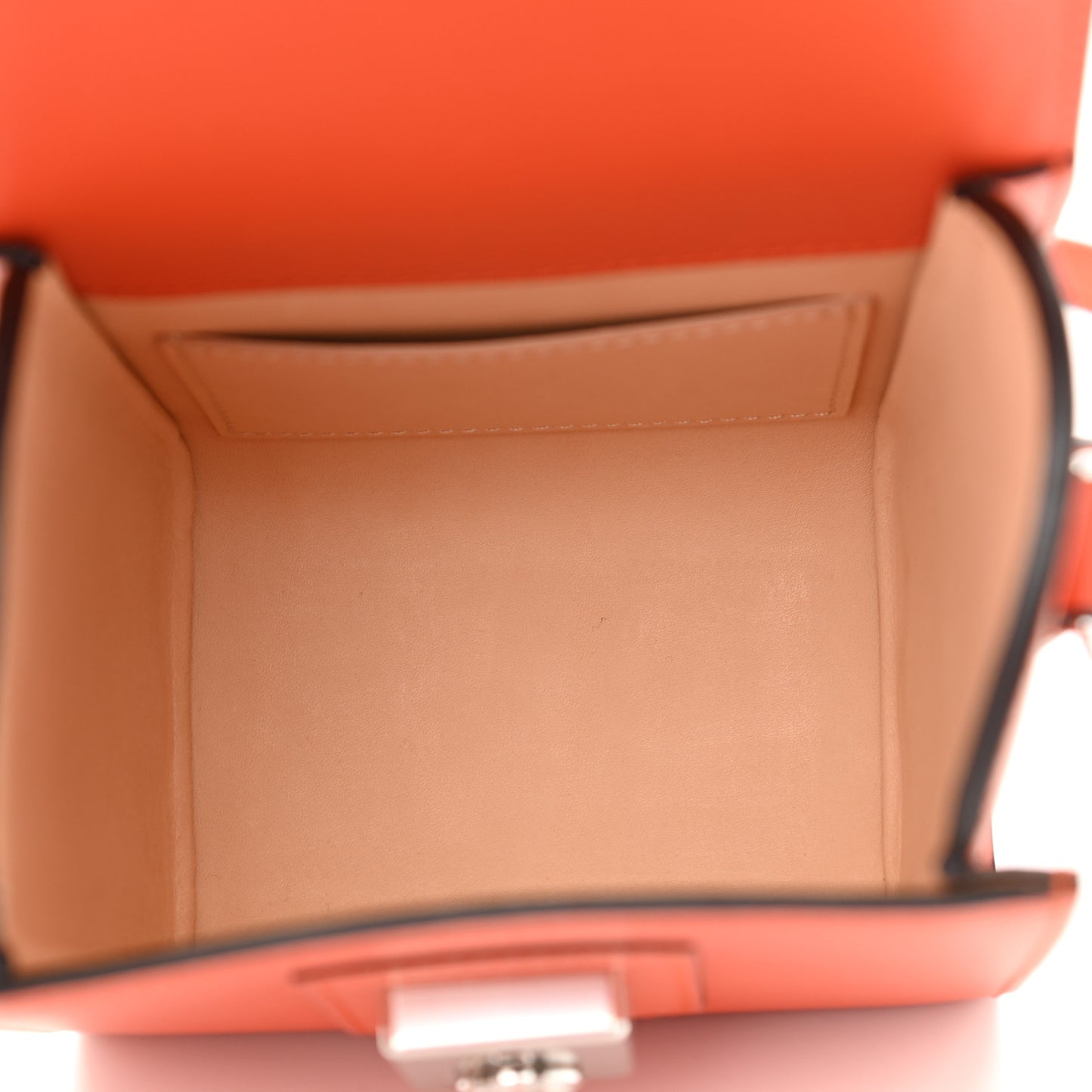 Box Calfskin Cabotine Orange