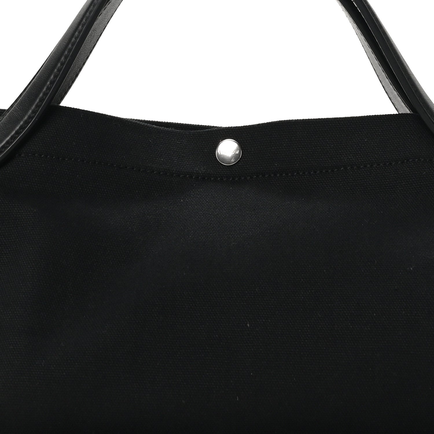 The Row Cotton Twill East West Idaho Tote Black 7 of 9