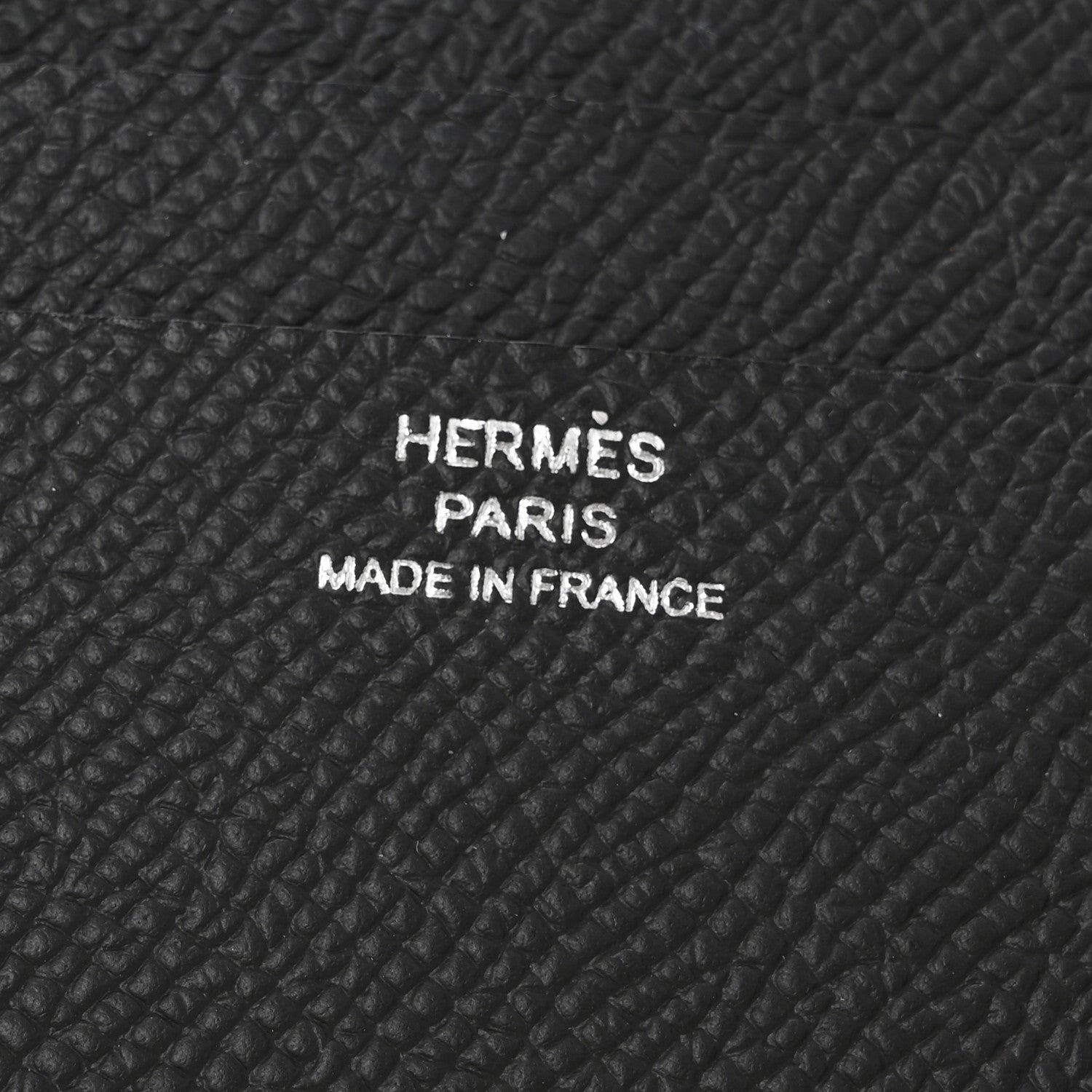 Hermes Epsom MC2 Euclide Card Holder Case Black 6 of 9