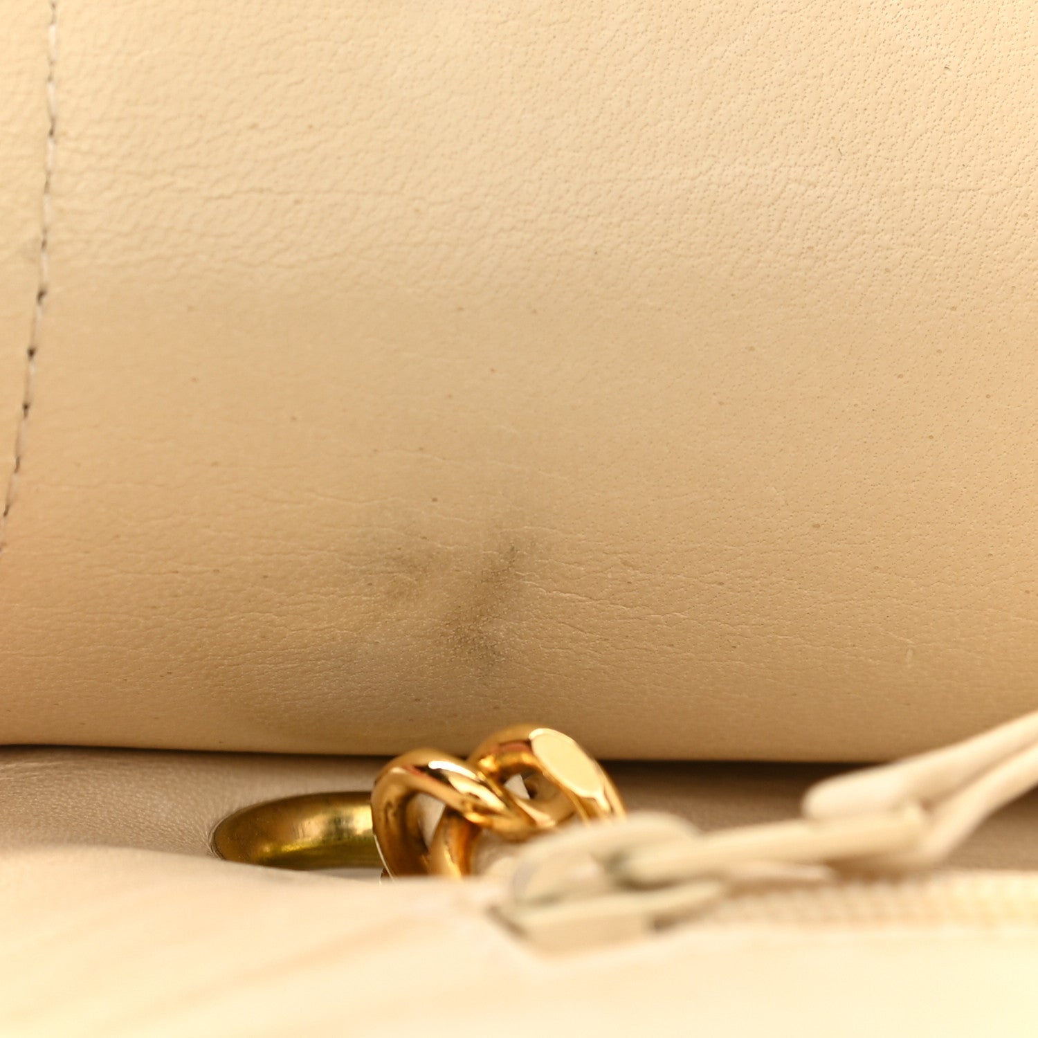 Chanel Lambskin Quilted Small Double Flap Beige 15 of 22