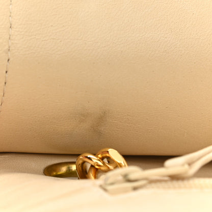 Chanel Lambskin Quilted Small Double Flap Beige 15 of 22