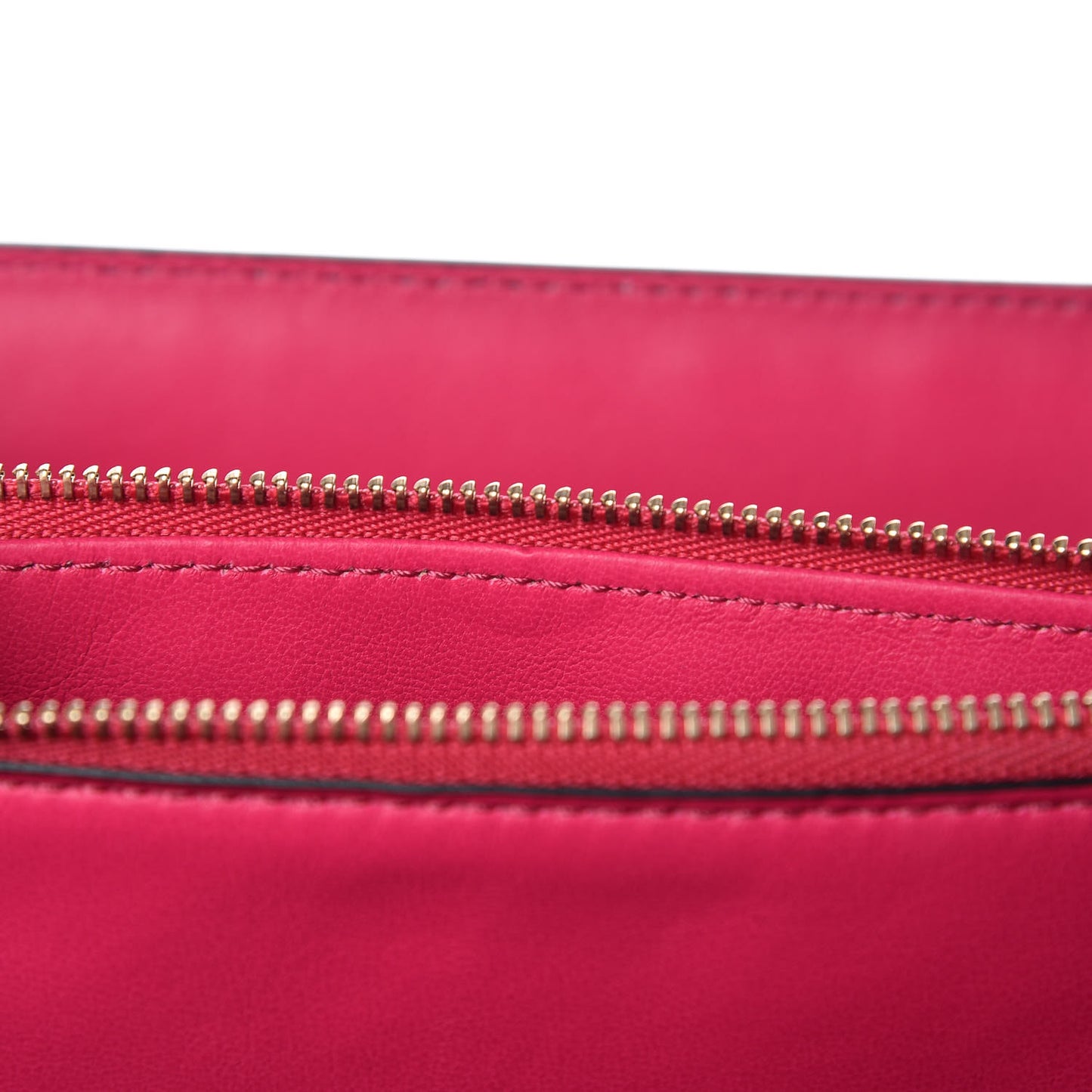 Calfskin Medium DV One Satchel Pink Red