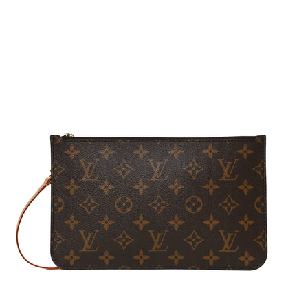 Louis Vuitton Monogram Neverfull MM GM Pochette 1 of 10
