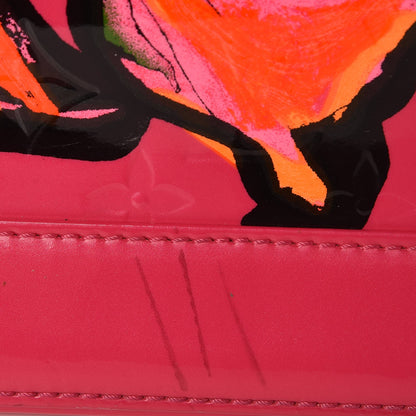 Louis Vuitton Vernis Roses Alma MM Rose Pop 18 of 19