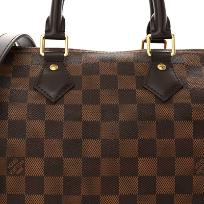 Louis Vuitton Damier Ebene Speedy Bandouliere 25 8 of 11