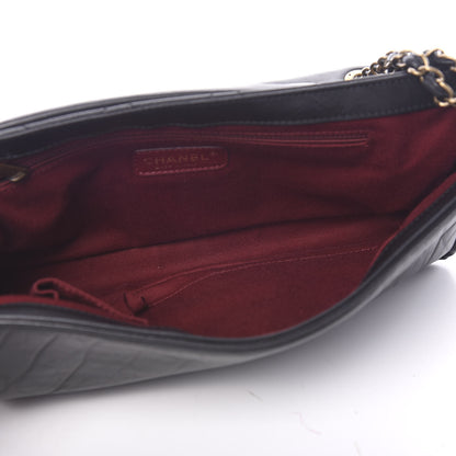 Chanel Aged Calfskin Quilted Medium Pondichery Flap Black 4 of 9