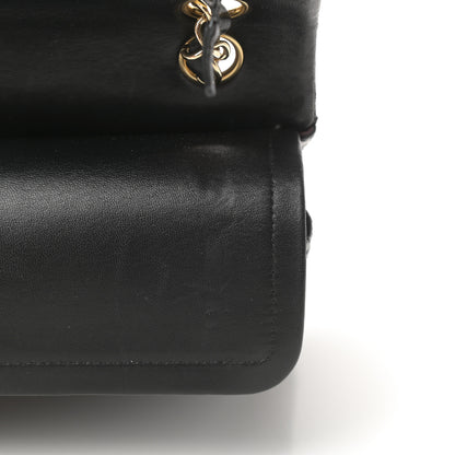 Chanel Lambskin Quilted Small Double Flap Black 12 of 14