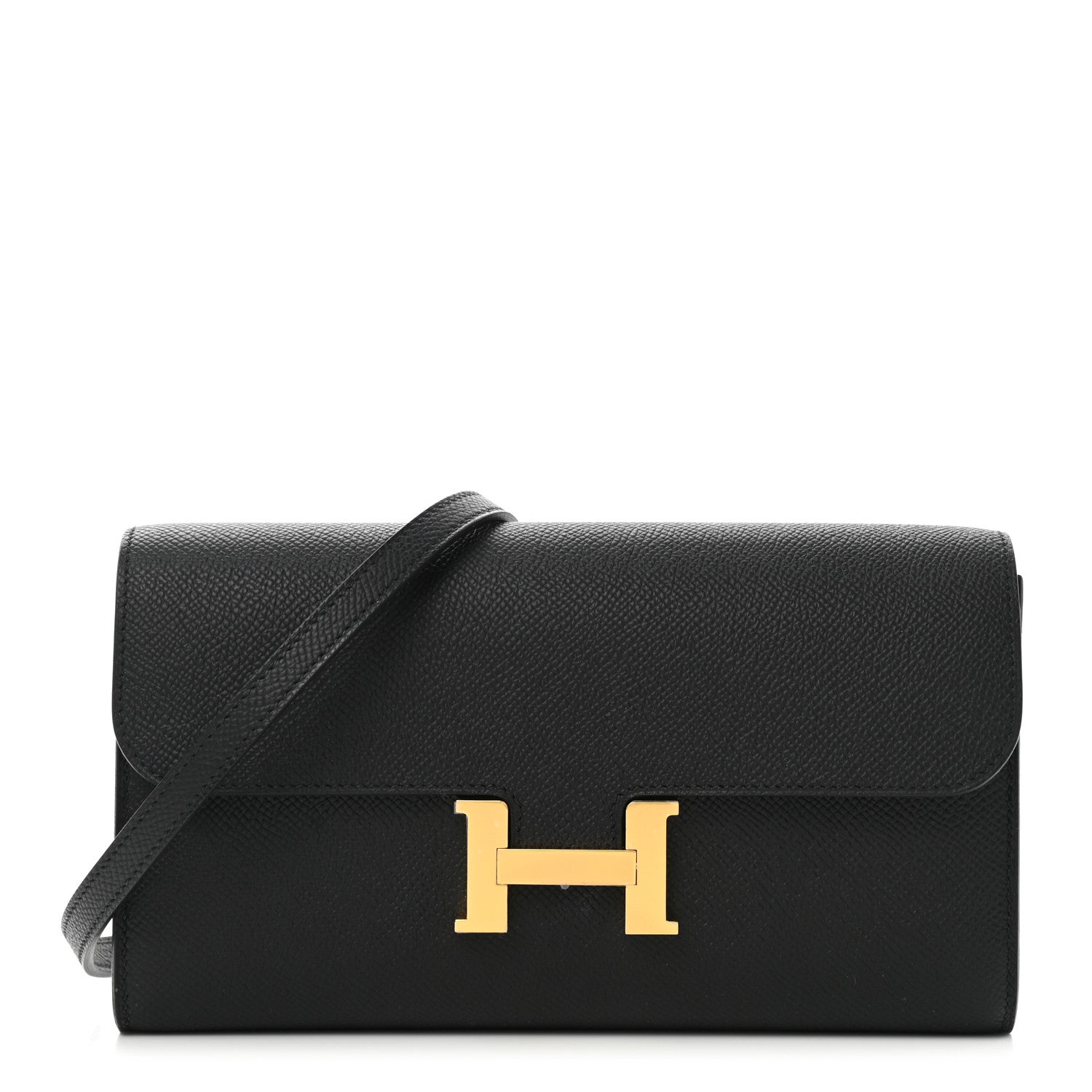 Hermes Epsom Constance Wallet To Go Black 1 of 9