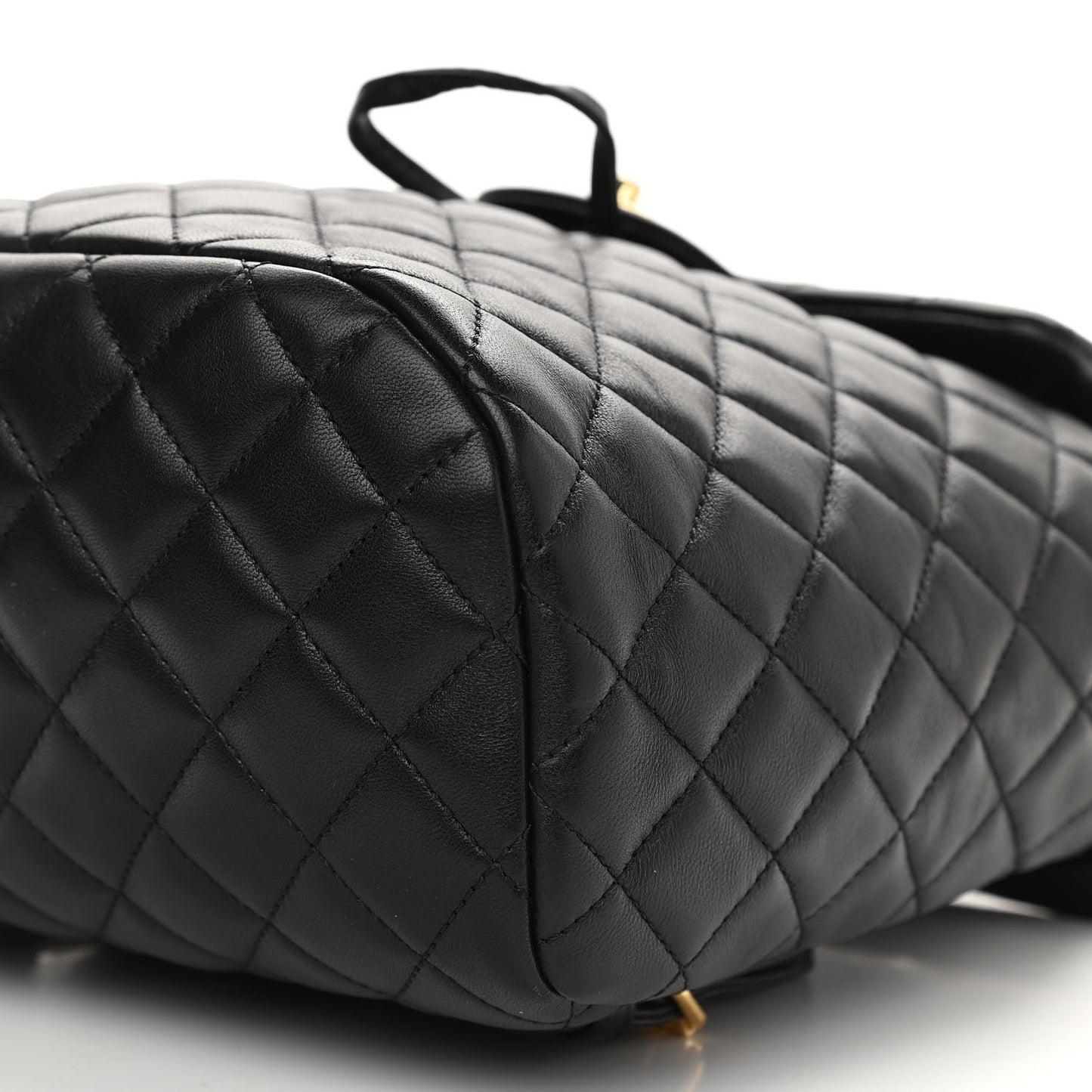 Calfskin Quilted Small Urban Spirit Backpack Black