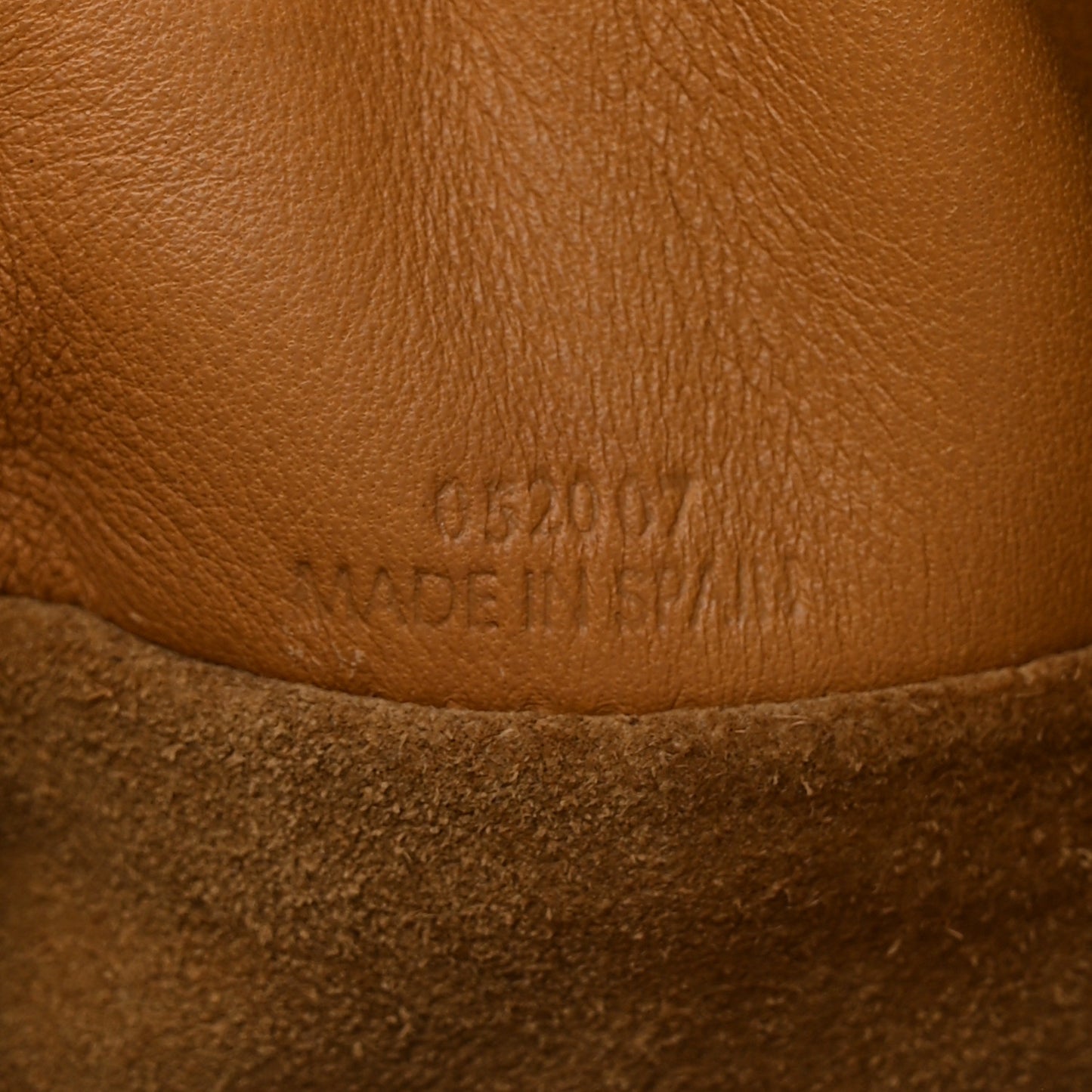 Nappa Medium Flamenco Knot Bag Warm Desert