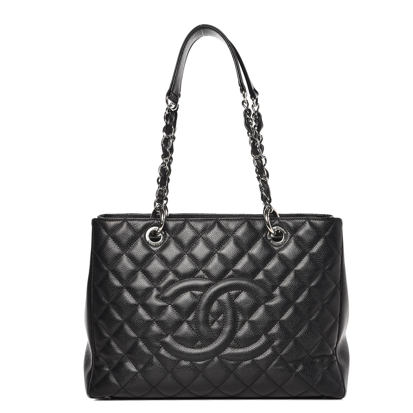 Caviar Grand Shopping Tote GST Black