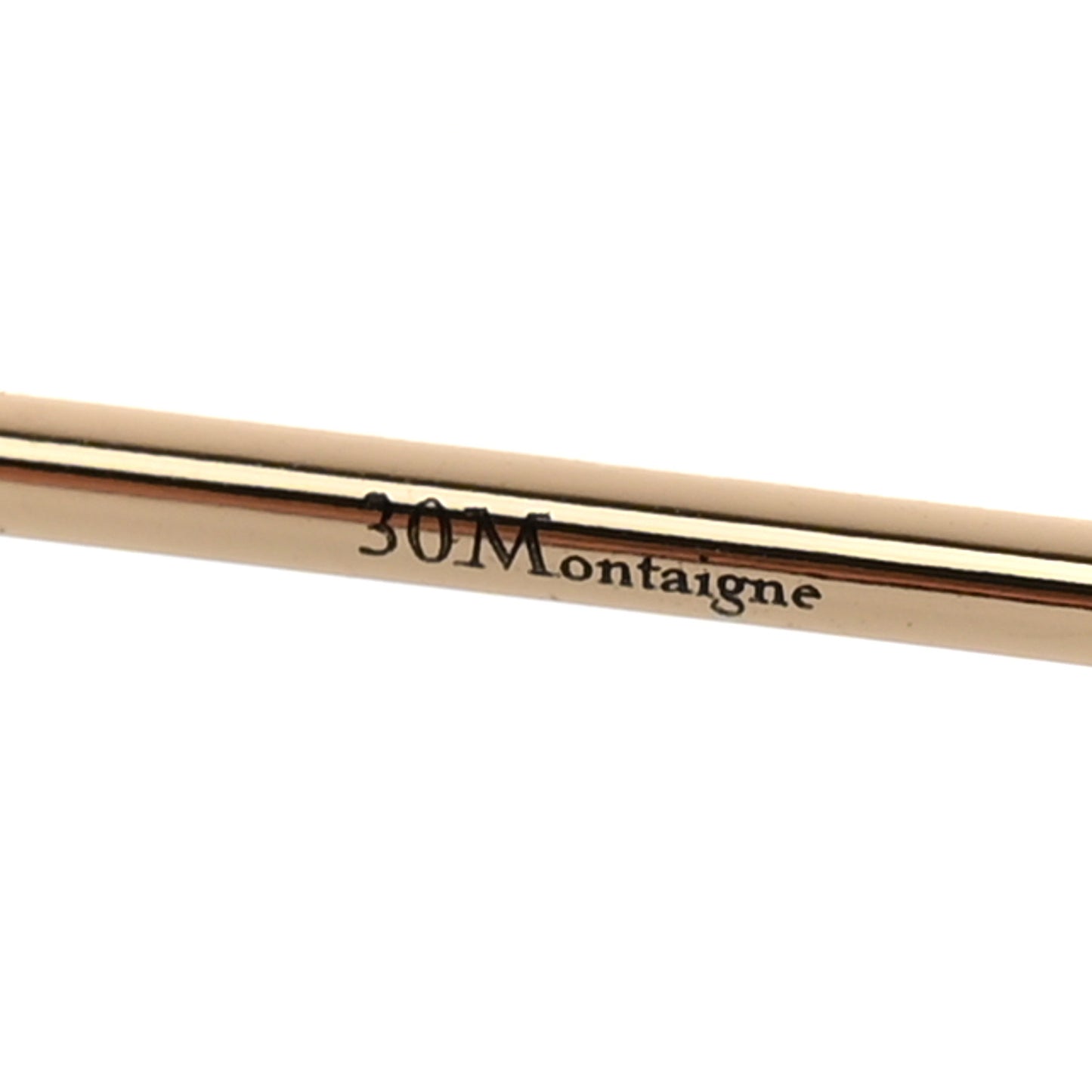 Square 30 Montaigne Sunglasses White