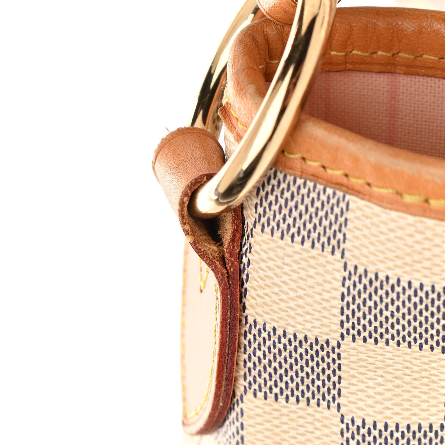 Damier Azur Delightful MM Rose Ballerine