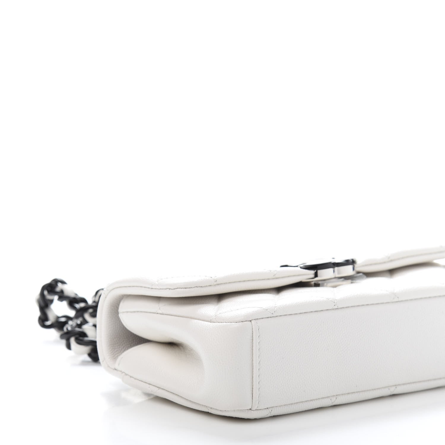 Chanel Caviar Quilted My Everything Small Flap White Black 8 of 11