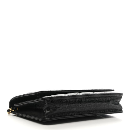 Chanel Caviar Quilted Wallet On Chain WOC Black 4 of 13