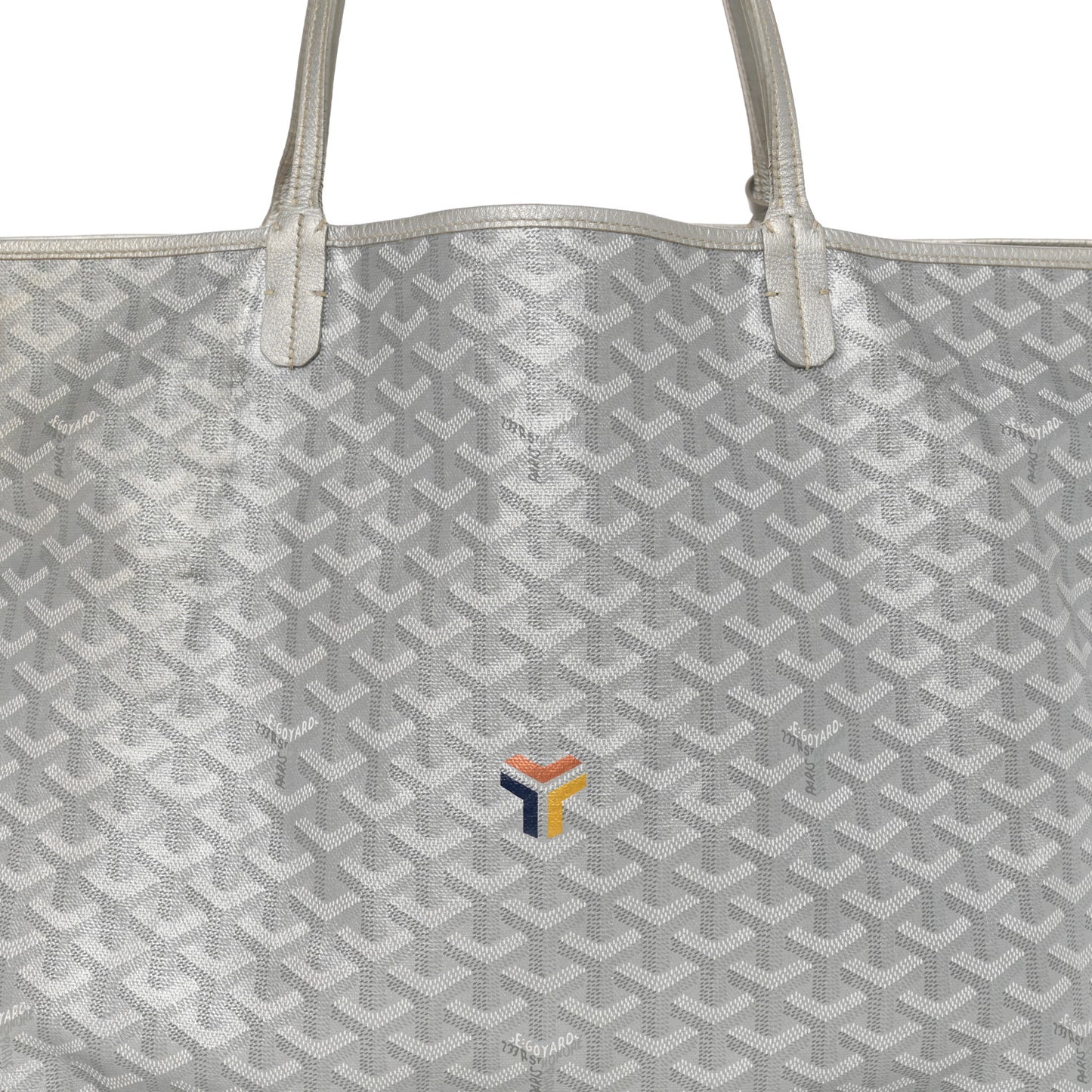 Goyardine Precious Metals Saint Louis GM Silver