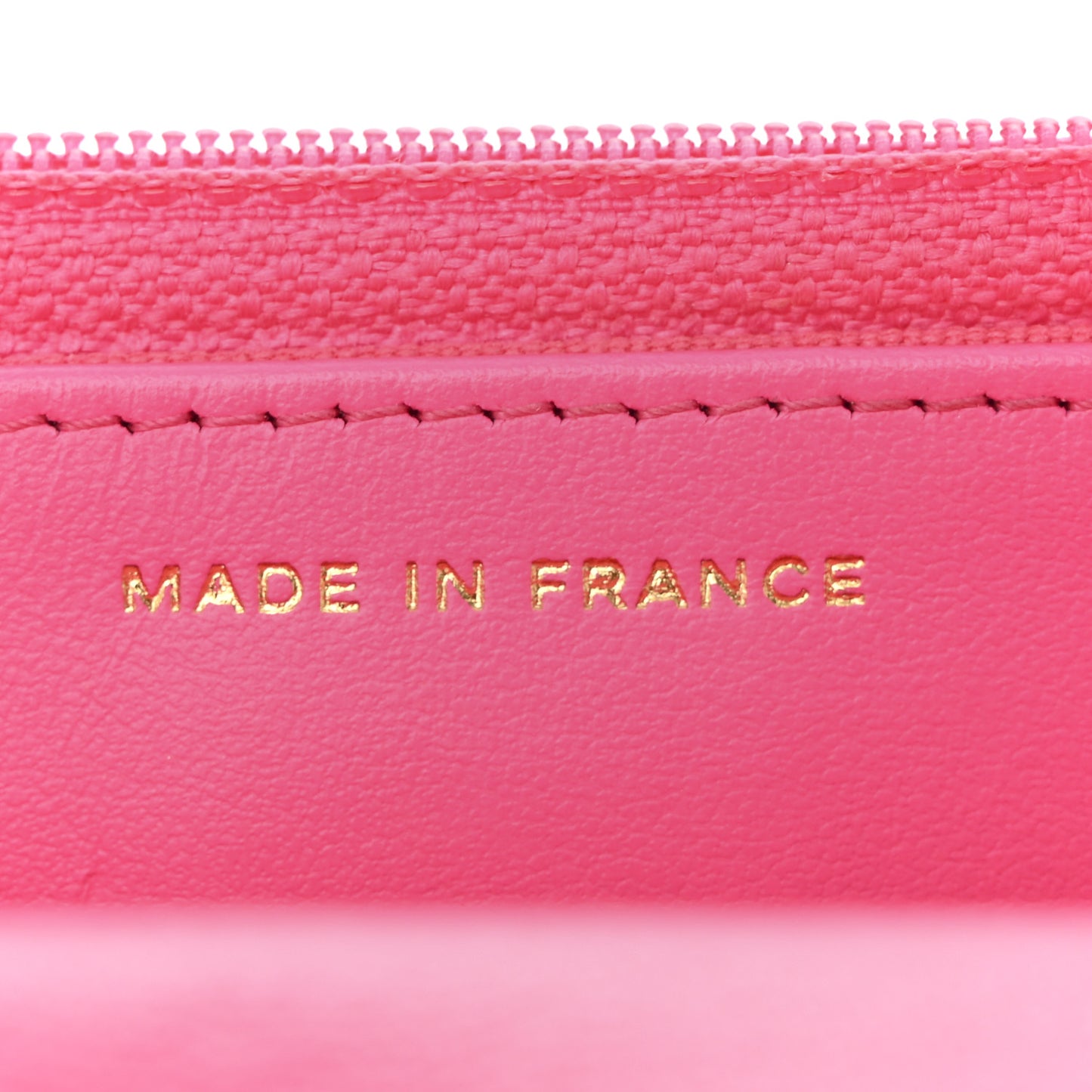 Lambskin Quilted Chanel 19 Wallet On Chain WOC Dark Pink