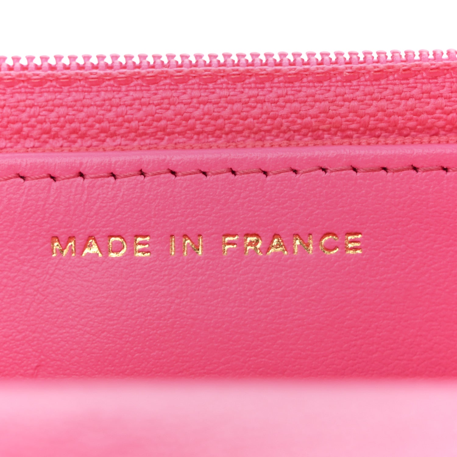 Chanel Lambskin Quilted Chanel 19 Wallet On Chain WOC Dark Pink 7 of 13