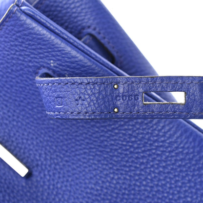 Hermes Togo BIRKIN 35 Bleu France 6 of 9