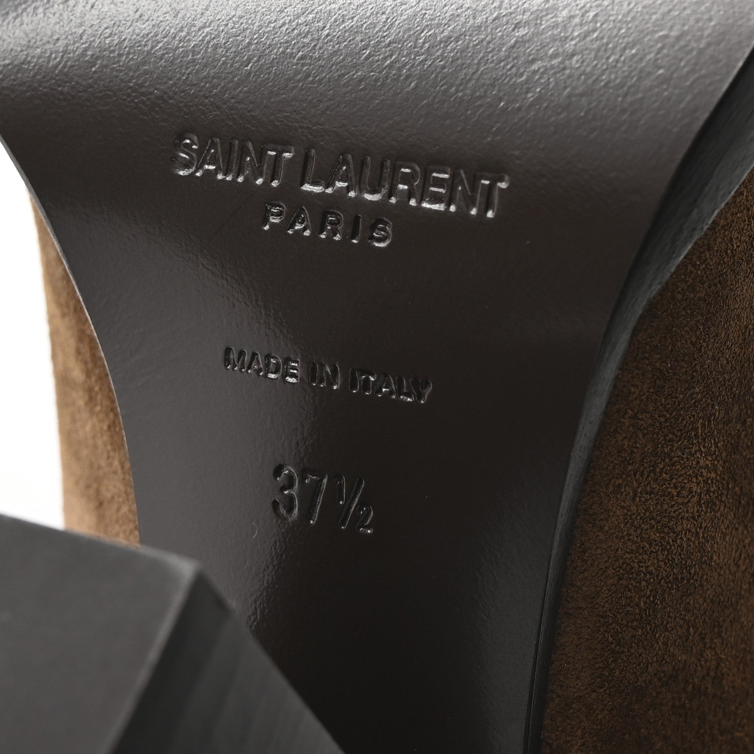 Saint Laurent Suede Theo 95 Chelsea Boots 37.5 Land 7 of 10