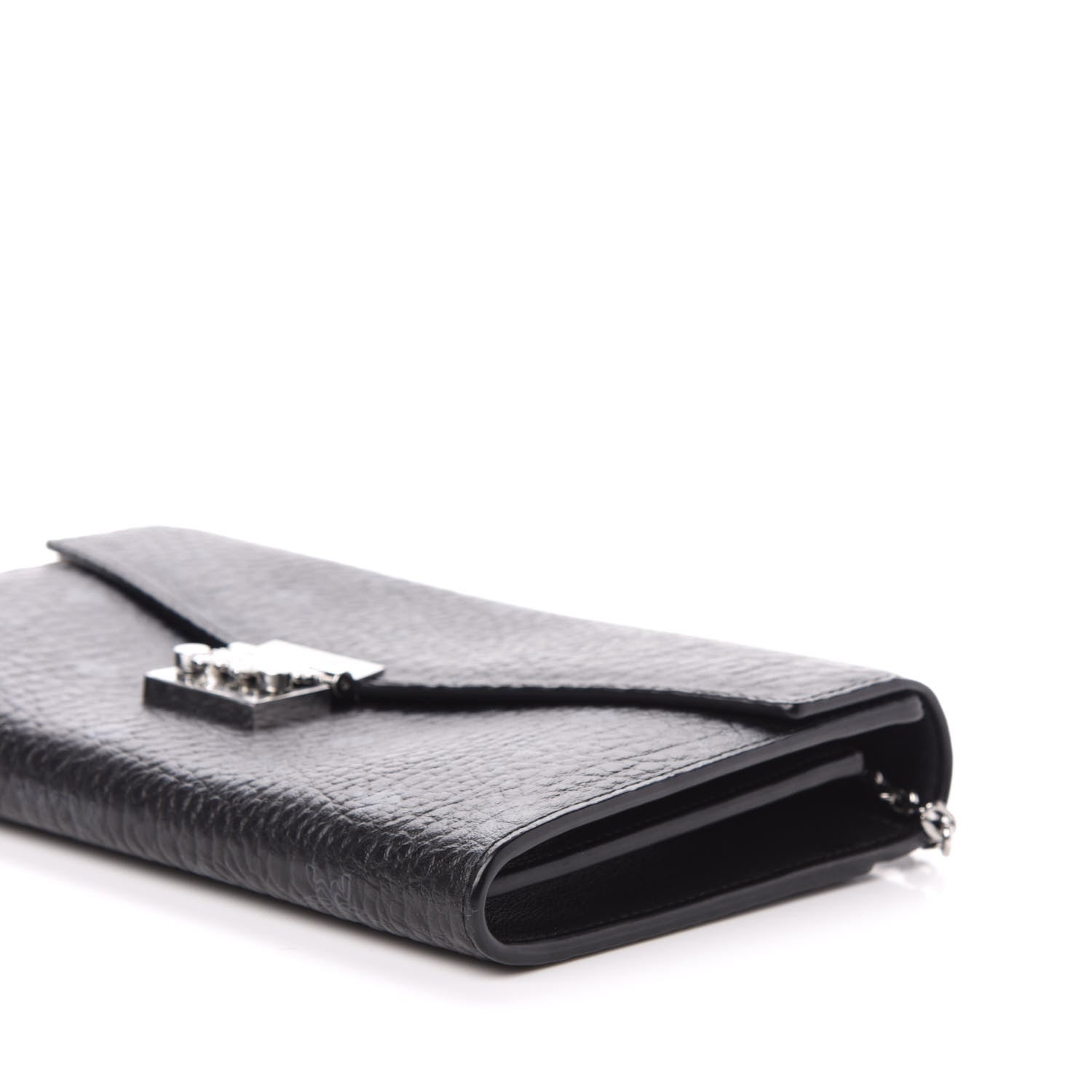 MCM Visetos Medium Patricia Wallet On Chain Black 8 of 9
