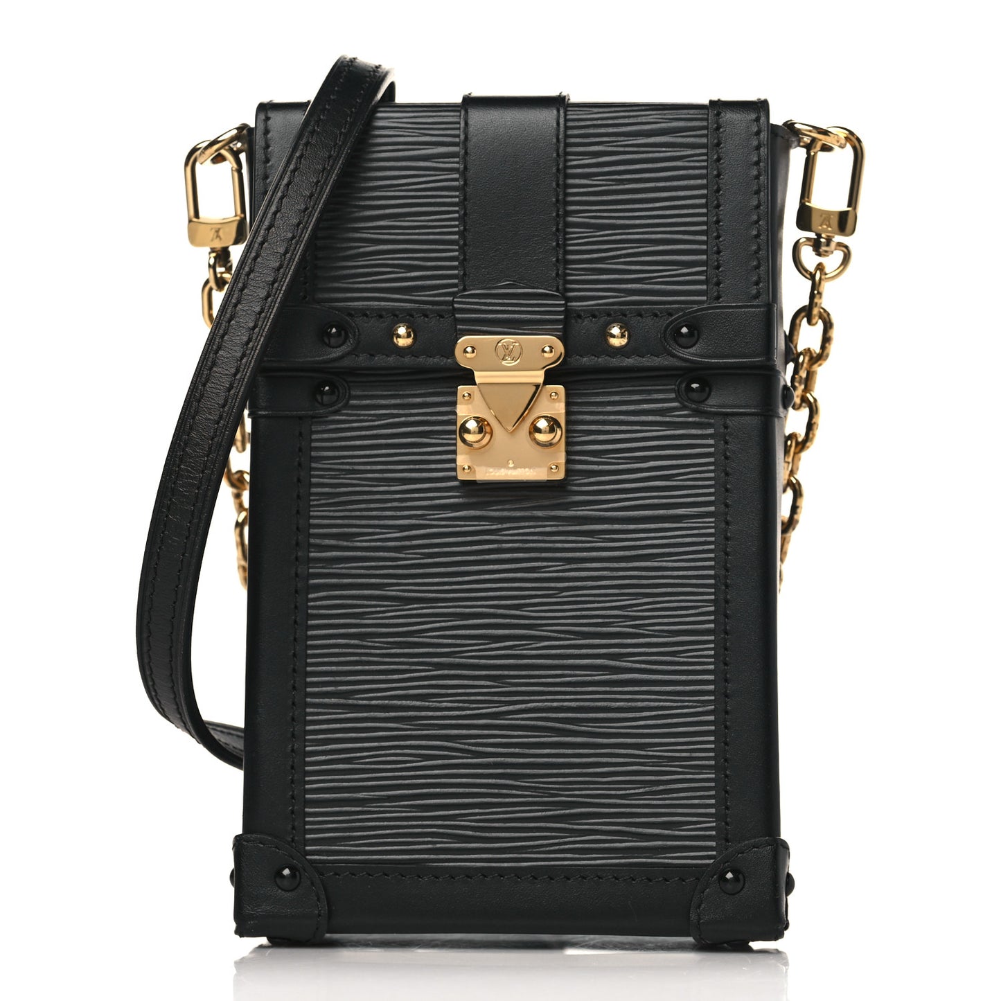 Epi Pochette Trunk Verticale Black