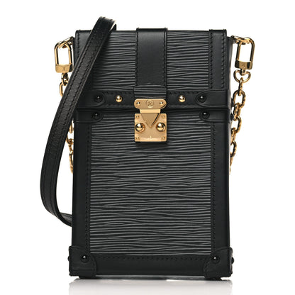 Louis Vuitton Epi Pochette Trunk Verticale Black 1 of 9