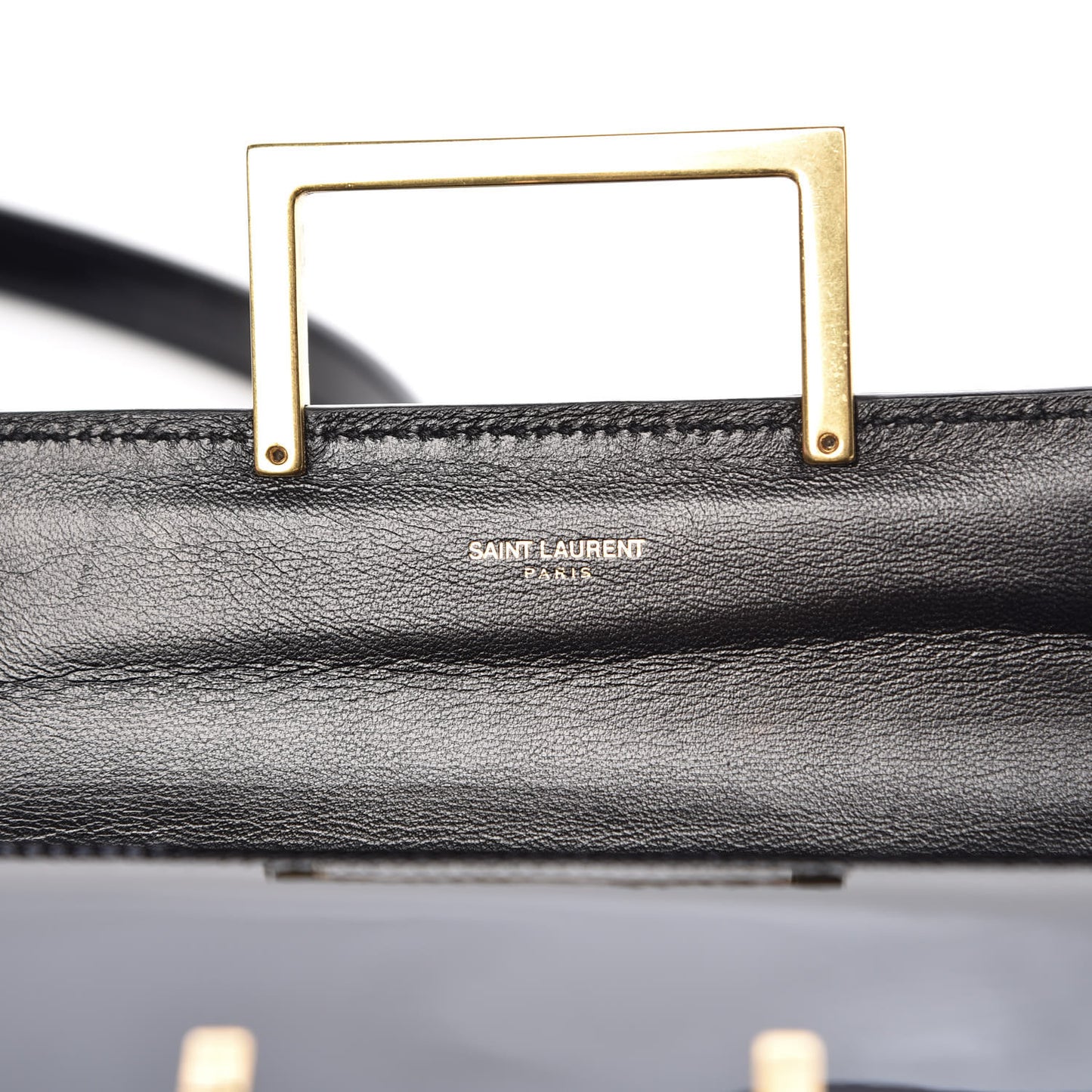 Patent Small Classic Lulu Bag Black