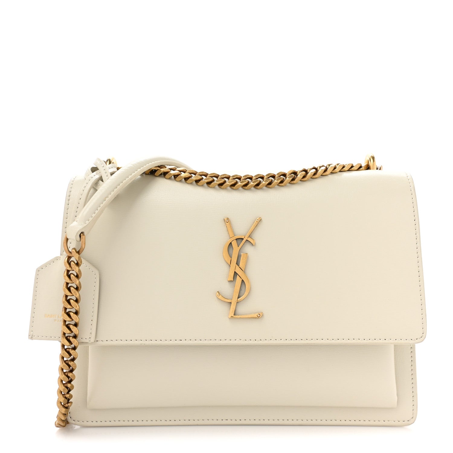 Saint Laurent Calfskin Medium Monogram Sunset Crema Soft 1 of 17