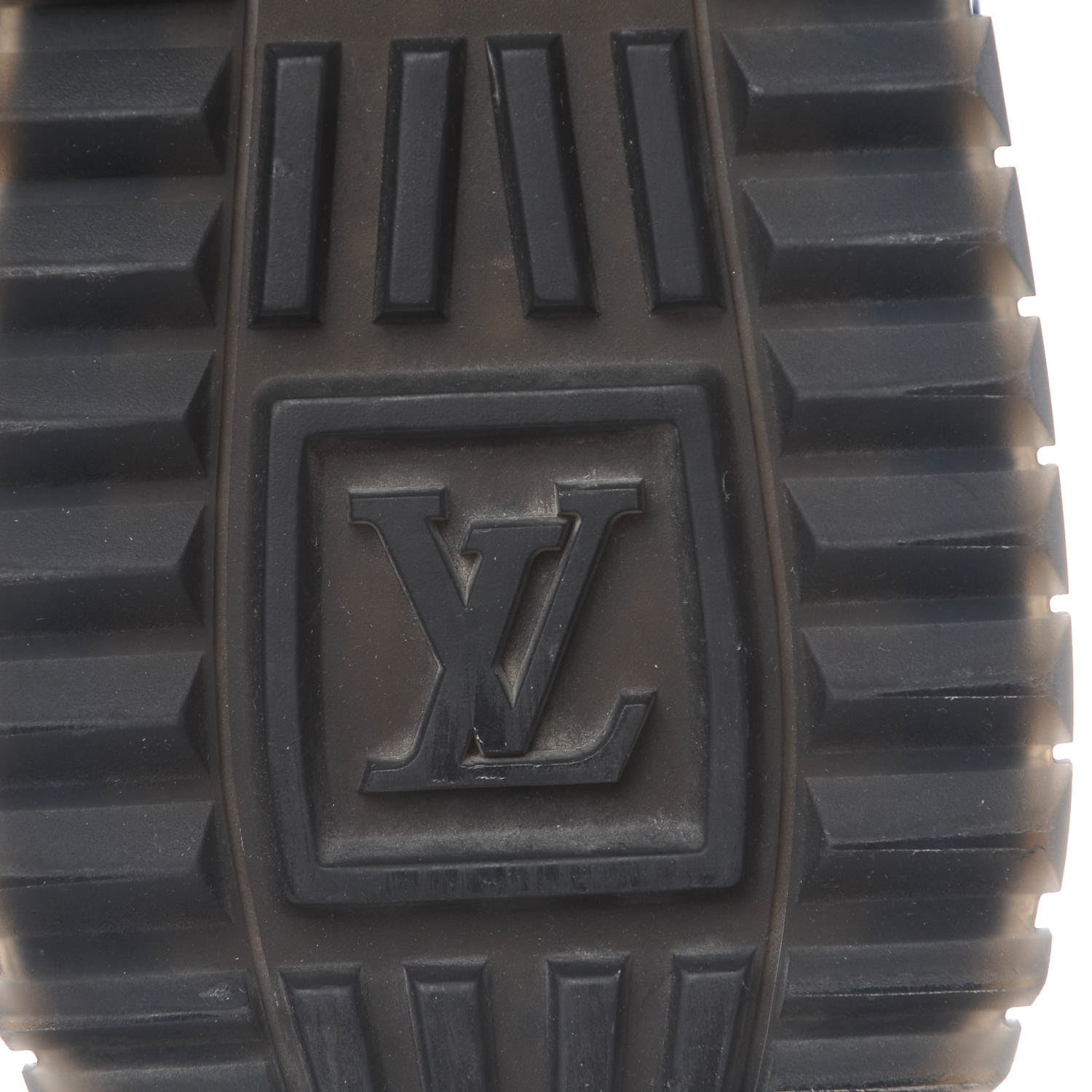 Louis Vuitton Suede Monogram Run Away Sneakers 37.5 Black 6 of 8