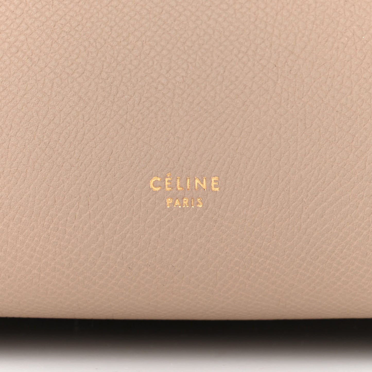Grained Calfskin Mini Belt Bag Light Taupe