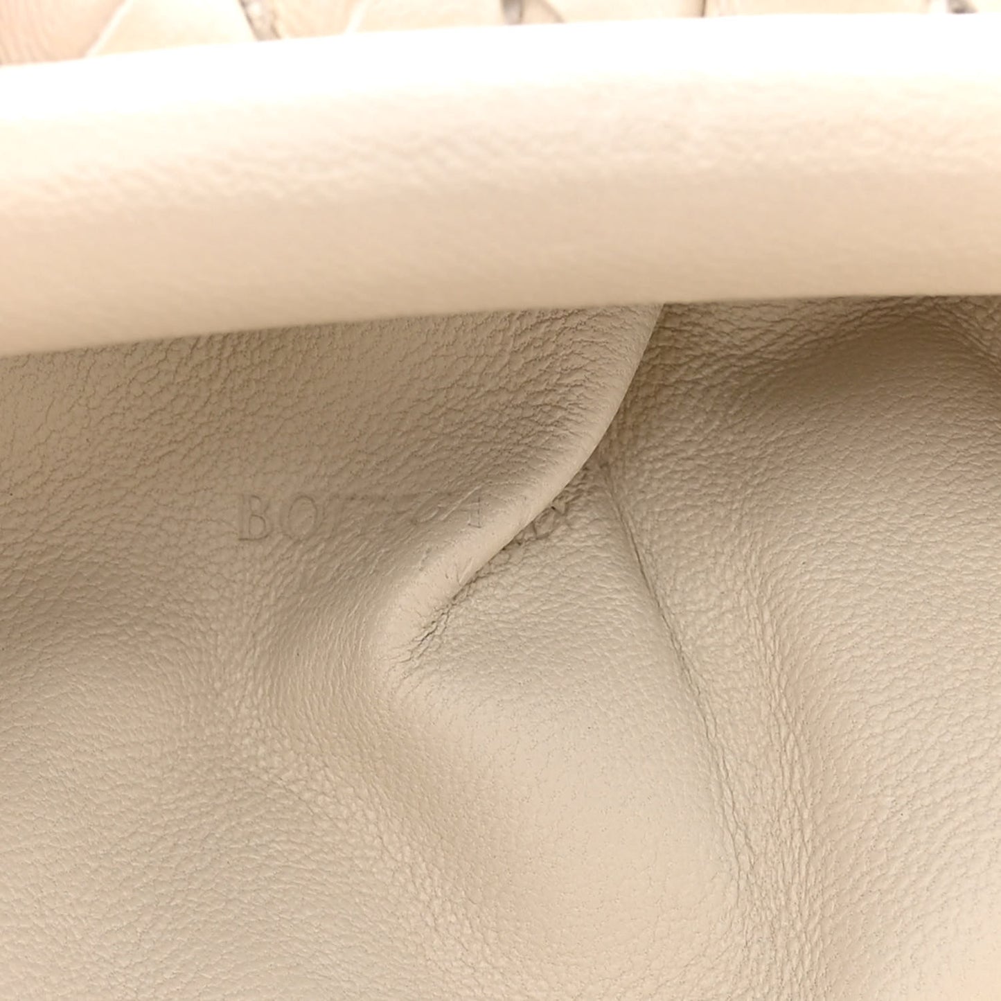 Nappa Intrecciato The Mini Pouch Chalk