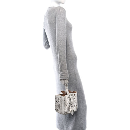 Alaia Lux Calfskin Vienne Rose-Marie 19 Bag White 2 of 10