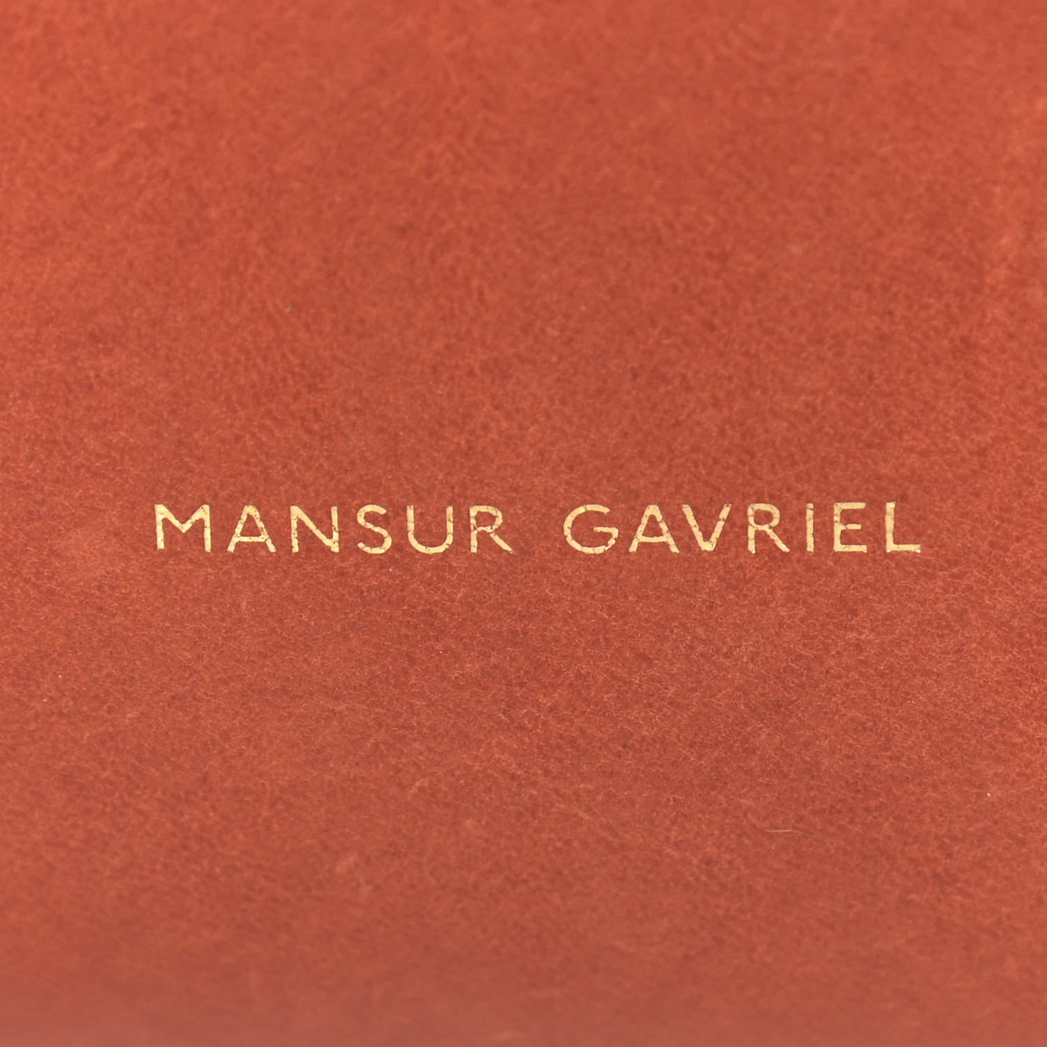 Mansur Gavriel Calfskin Mini Bucket Bag Saddle 6 of 10