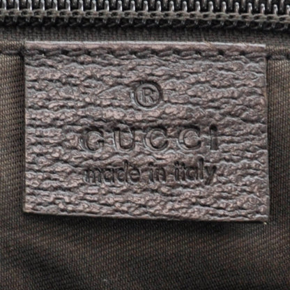 Gucci Monogram Small Flap Messenger Bag Beige Dark Brown 10 of 12