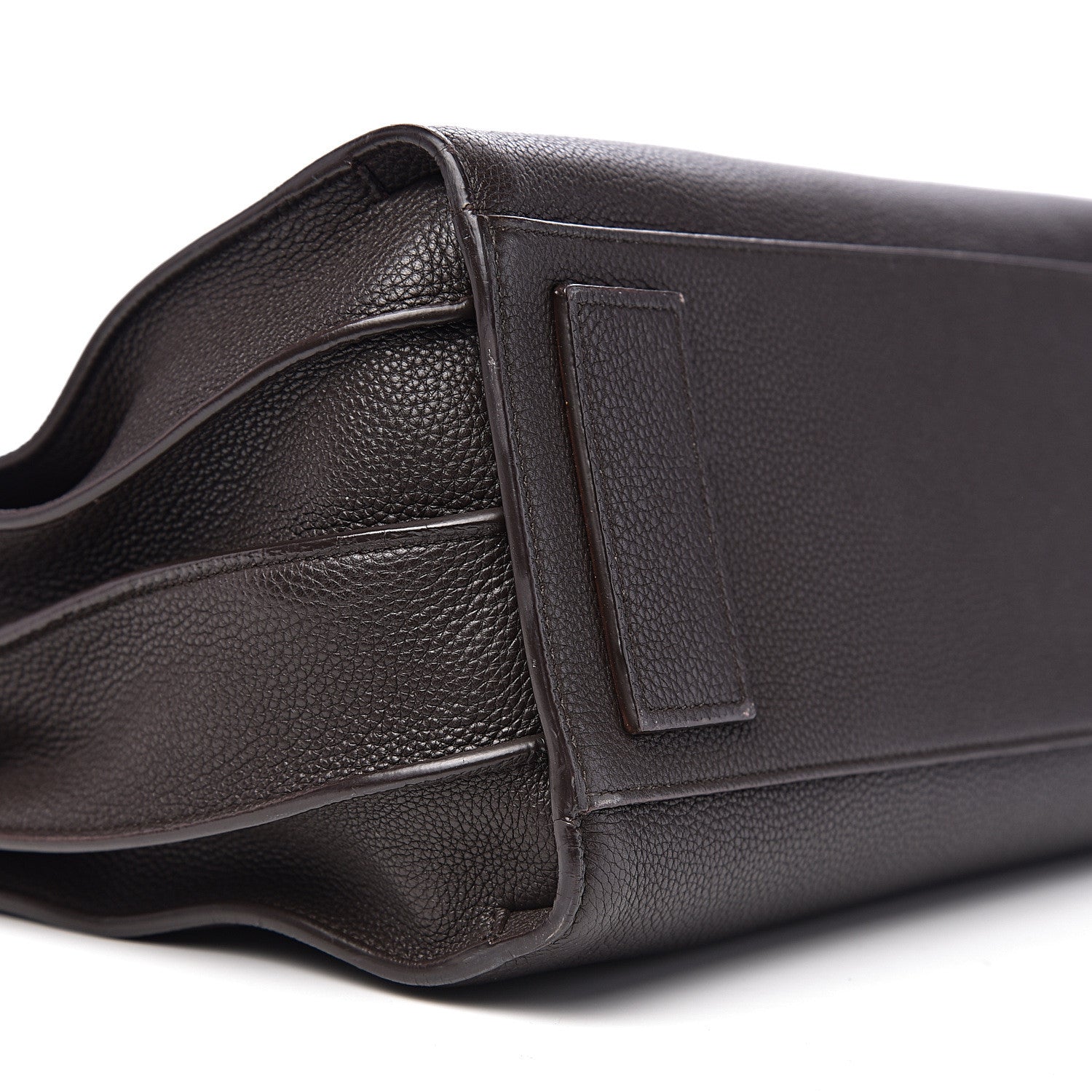 Saint Laurent Grained Calfskin Small Supple Sac De Jour Dark Brown 9 of 11