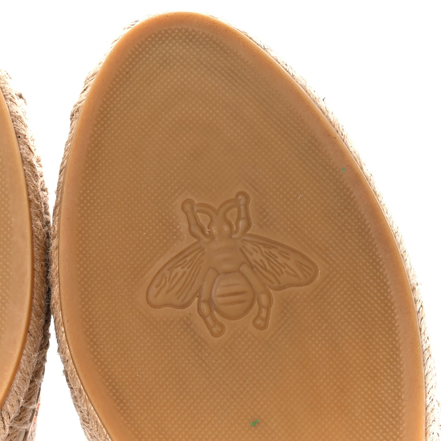 Linen Psychedelic Mini GG Monogram Espadrilles 38 Multicolor Mystic White