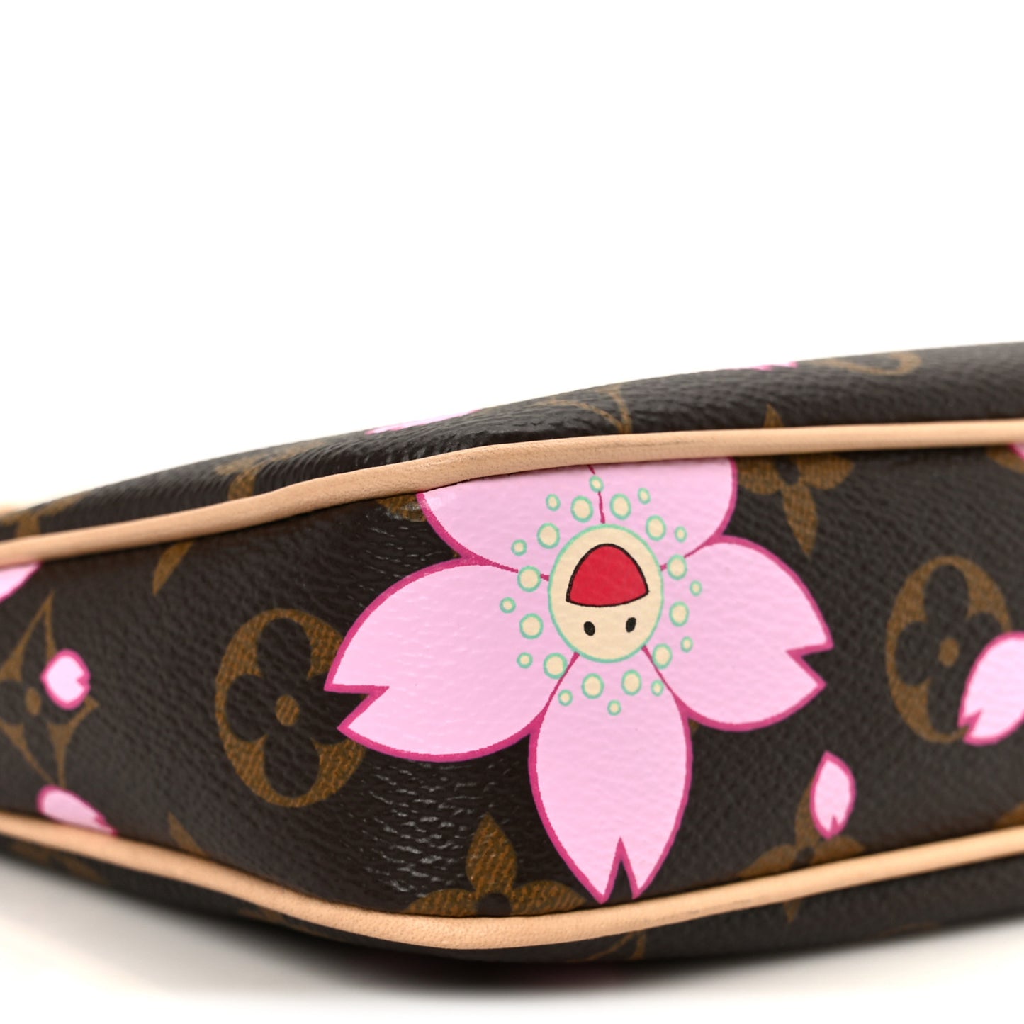 LV X TM Monogram Pochette Accessories Sakura Brown