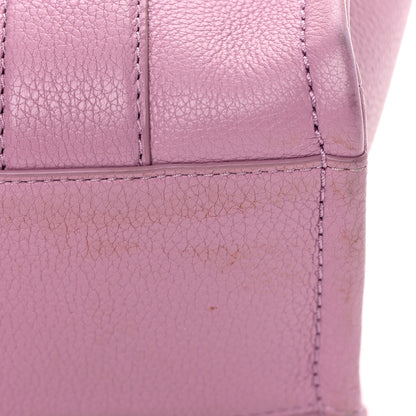 Marc Jacobs Grained Calfskin Small The Tote Bag Orchid Haze 17 of 25