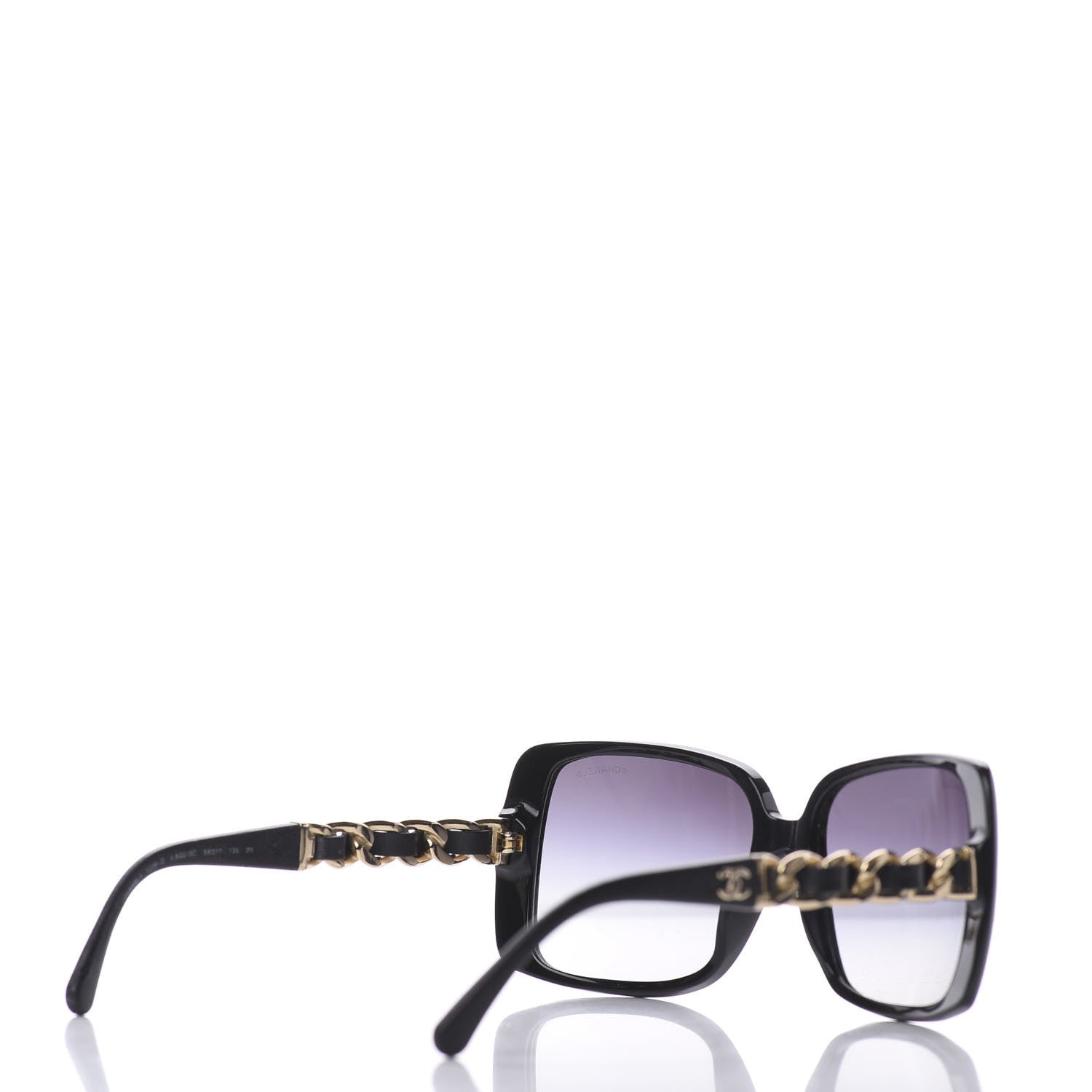 Chanel Chain Sunglasses 5208-Q Black 4 of 6