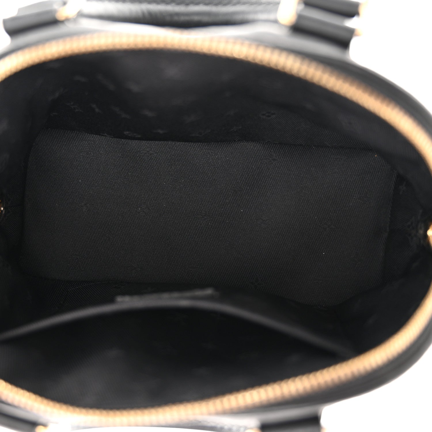 Louis Vuitton Calfskin Bubblegram Alma BB Black 5 of 13