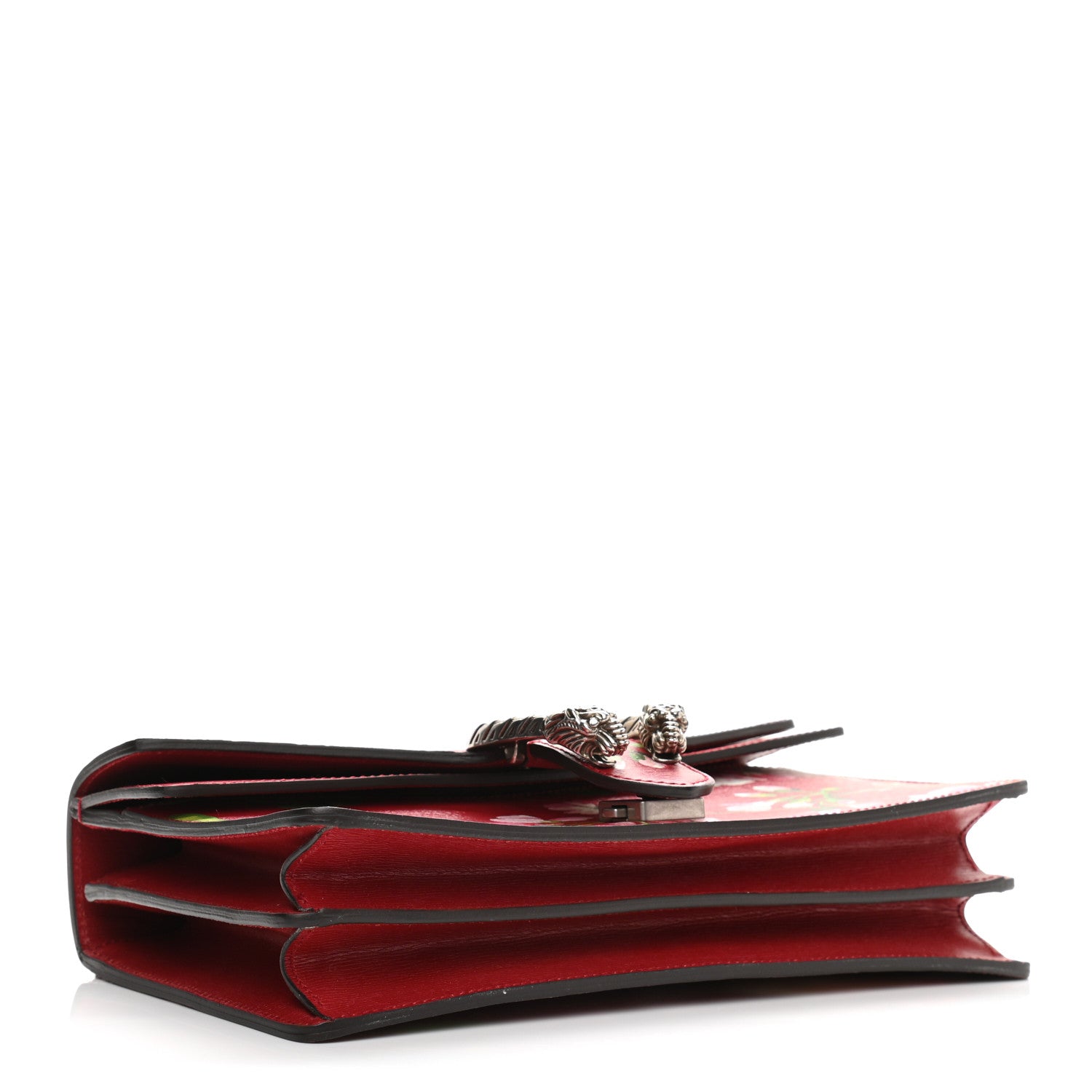 Gucci Calfskin Blooms Print Small Dionysus Shoulder Bag Romantic Cherry Multicolor 4 of 12