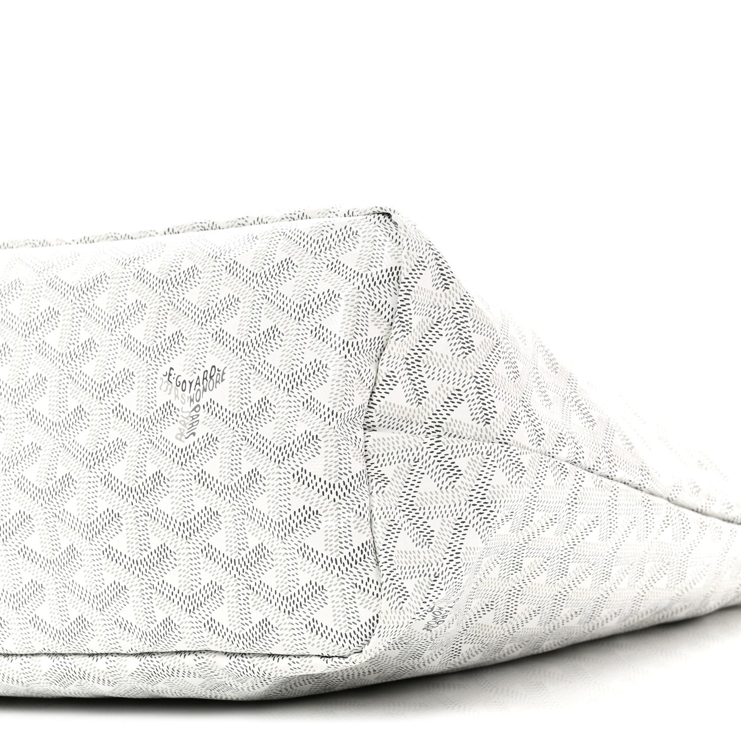 Goyardine Boheme Hobo White